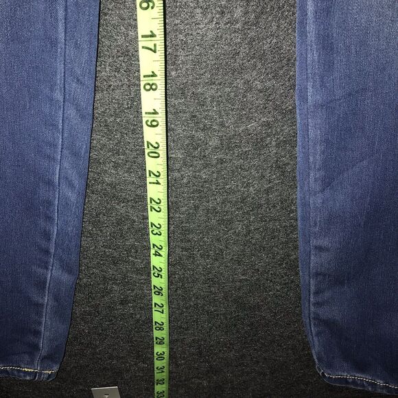 Seven7 Jeans Women's Size 6 High Rise Skinny Medium‎ Blue Wash  7 On Back Pocket - Picture 11 of 12